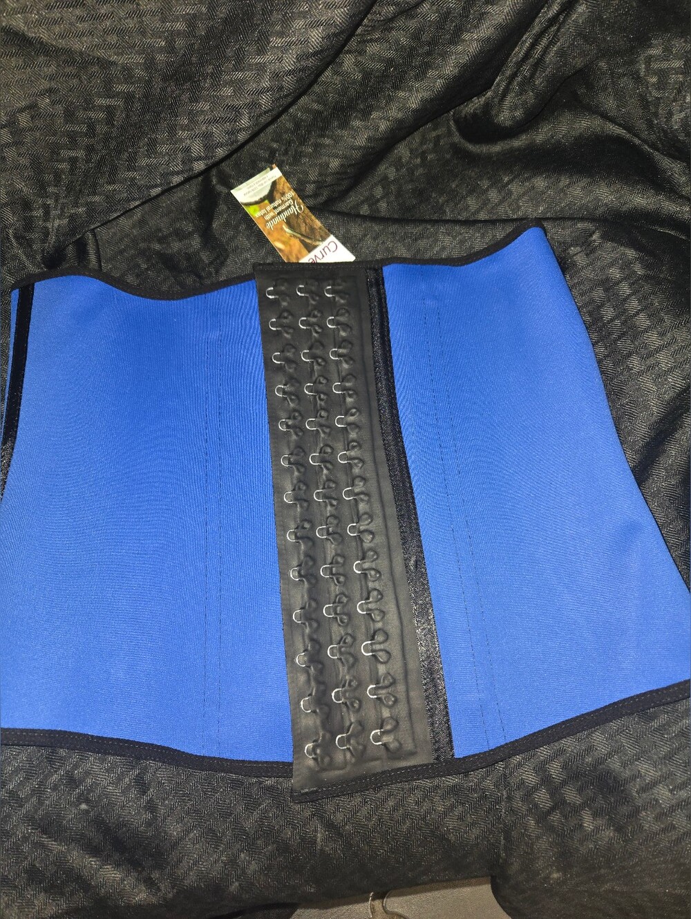 Blue Waist Trainer Shapewear Corset - Curveez